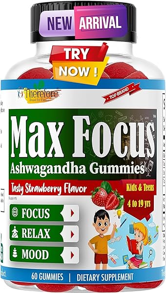 Max Focus Ashwagandha Root Gummies for Kids & in Pakistan