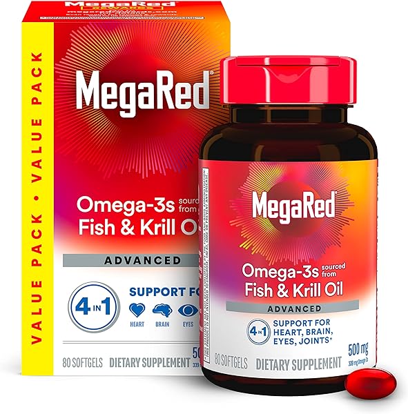 Megared Omega 3 Fish Oil & Antarctic Krill Oi in Pakistan