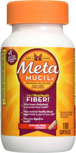 Metamucil Fiber Therapy for Regularity, Fiber Supplement, 170 Count (Pack of 2)