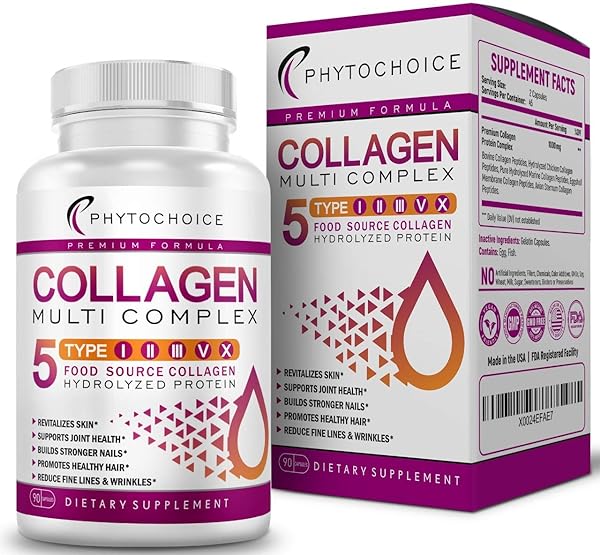 Multi Collagen Pills (Types I-II-III-V-X) Pur in Pakistan