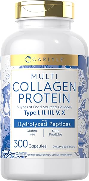 Multi Collagen Protein Capsules 2000mg | 300 in Pakistan