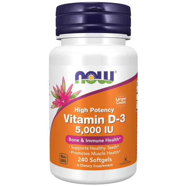 NOW Supplements, Vitamin D-3 5,000 IU, High Potency, Structural Support*, 240 Softgels in Pakistan NOW Supplements, Vitamin D-3 5,000 IU, High Potency, Structural Support*, 240 Softgels in Pakistan