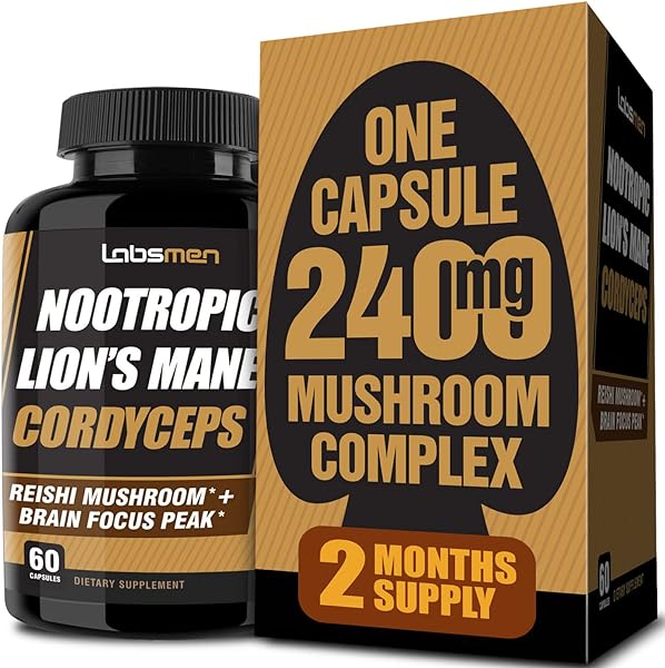 Natural Nootropic Organic Mushroom Complex - in Pakistan