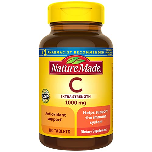 Nature Made Extra Strength Vitamin C 1000 mg, Dietary Supplement for Immune Support, 100 Tablets, 100 Day Supply in Pakistan Nature Made Extra Strength Vitamin C 1000 mg, Dietary Supplement for Immune Support, 100 Tablets, 100 Day Supply in Pakistan