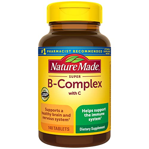 Nature Made Super B Complex with Vitamin C and Folic Acid, Dietary Supplement for Immune Support, 140 Tablets, 140 Day Supply in Pakistan Nature Made Super B Complex with Vitamin C and Folic Acid, Dietary Supplement for Immune Support, 140 Tablets, 140 Day Supply in Pakistan