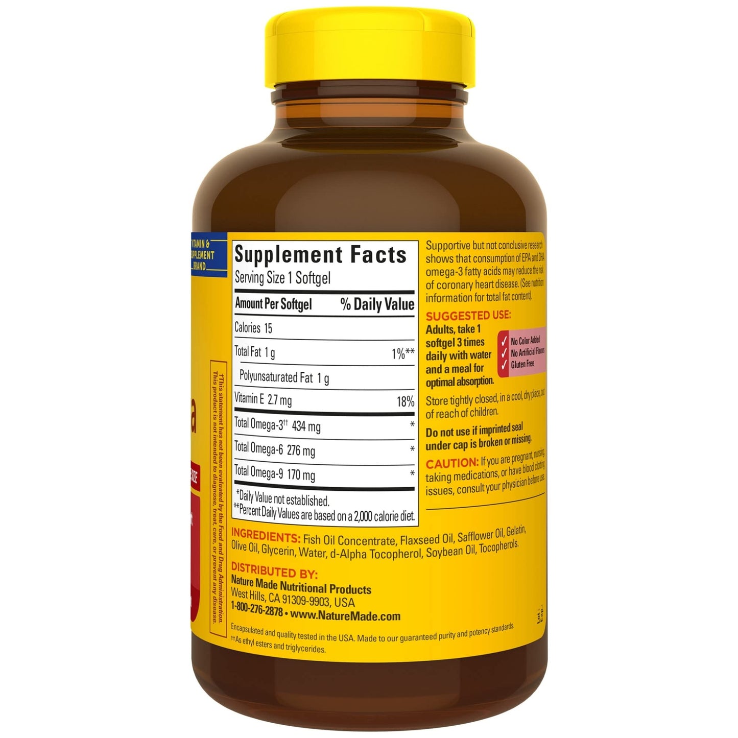 Nature Made Triple Omega 3 6 9, Fish Oil Supplement in Pakistan