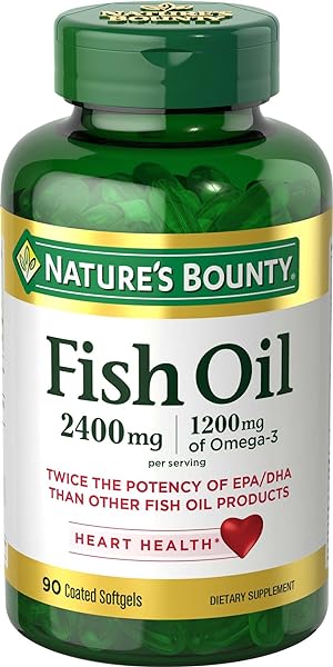 Nature's Bounty Fish Oil, Supports Heart Heal in Pakistan