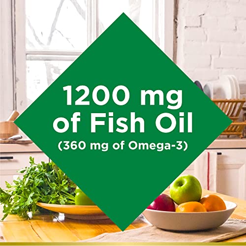 Nature’s Bounty Fish Oil , Supports Heart Health With Omega 3 Supplement in Pakistan