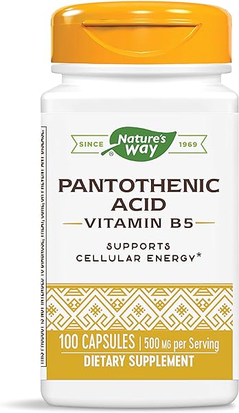 Nature's Way Pantothenic Acid, Supports Cellu in Pakistan