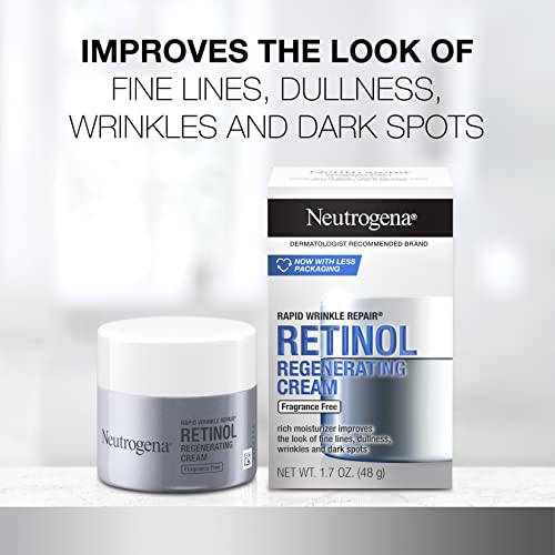 Neutrogena Rapid Wrinkle Repair Face Moisturizer, Anti-Aging Face Cream