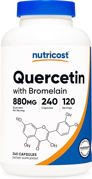 Nutricost Quercetin 880mg, 240 Vegetarian Cap in Pakistan