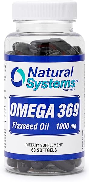 Omega 369 1000 mg 60 Softgels by Natural Syst in Pakistan