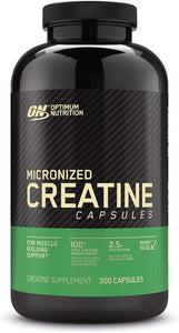 Optimum Nutrition Micronized Creatine Monohydrate Powder Muscle Growth Supplement