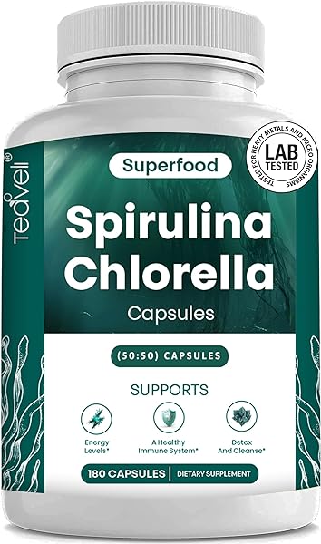 Organic Spirulina and Chlorella Capsules – in Pakistan
