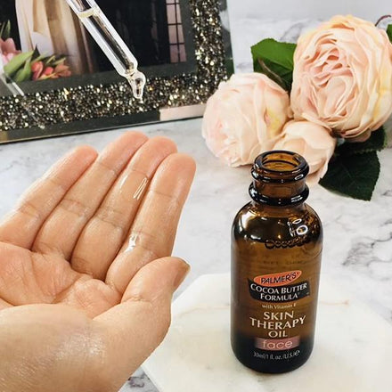 Palmer's Cocoa Butter Formula Moisturizing Skin Therapy Oil for Face with Vitamin E, C