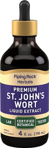 Piping Rock St Johns Wort Tincture Liquid | 4 in Pakistan
