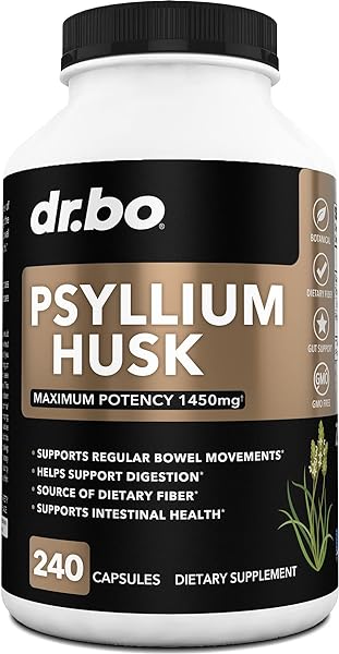 Psyllium Husk Capsule Fiber Supplement - Natu in Pakistan