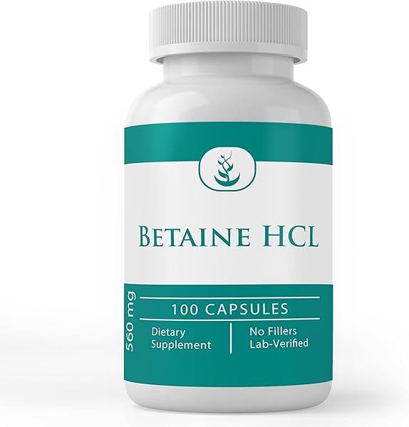 Pure Original Ingredients Betaine HCL, (100 Capsules) Always Pure, No Additives Or Fillers, Lab Verified in Pakistan in Pakistan Pure Original Ingredients Betaine HCL, (100 Capsules) Always Pure, No Additives Or Fillers, Lab Verified in Pakistan in Pakistan