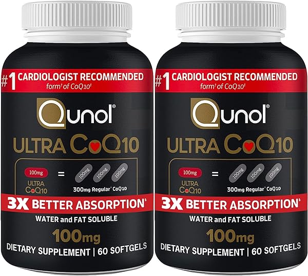 Qunol CoQ10 100mg Softgels, Ultra CoQ10 100mg in Pakistan