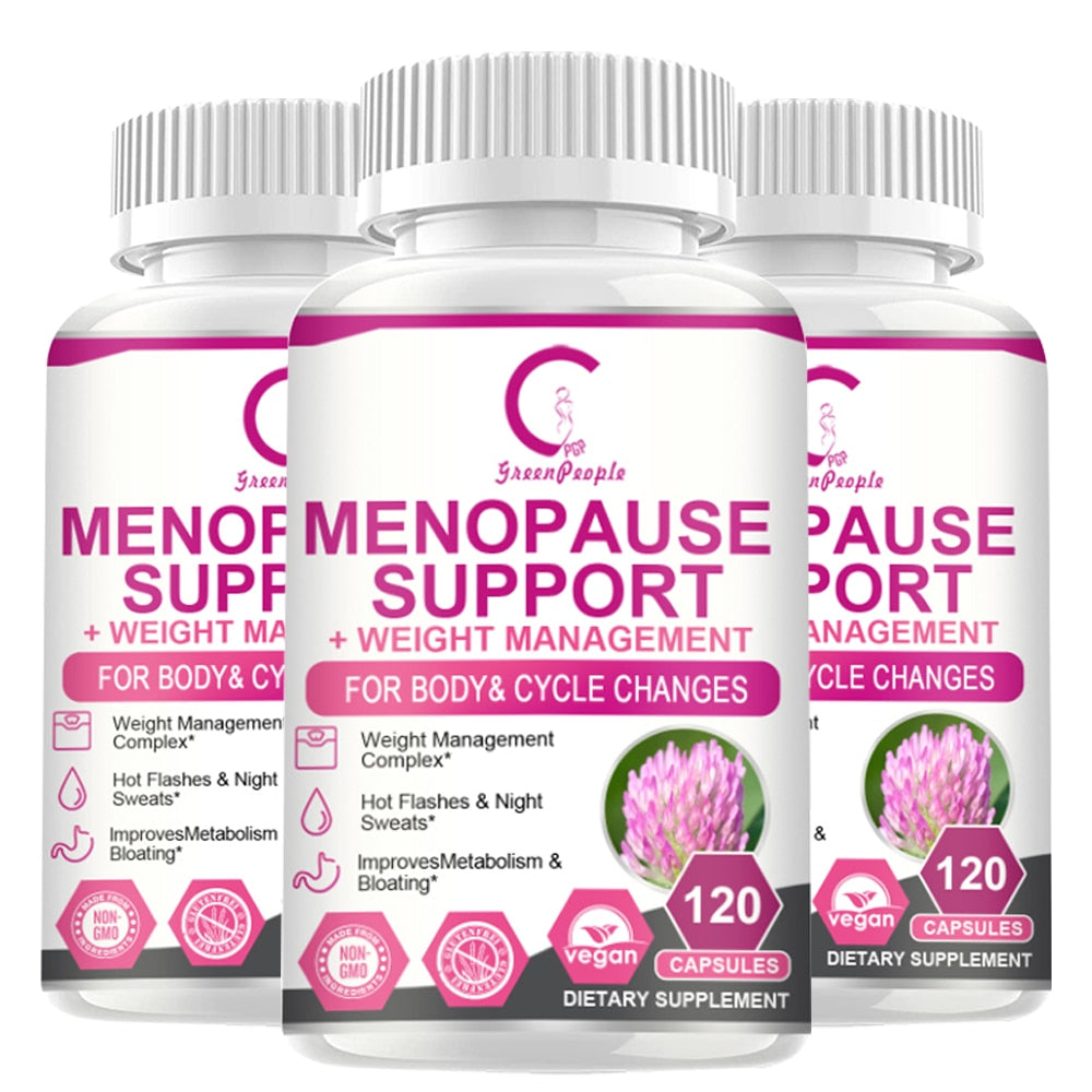 GPGP Greenpeople Women's Supplement Helps Relieve Period Pain Balance Endocrine System Hormones Support Energy & Improve Mood