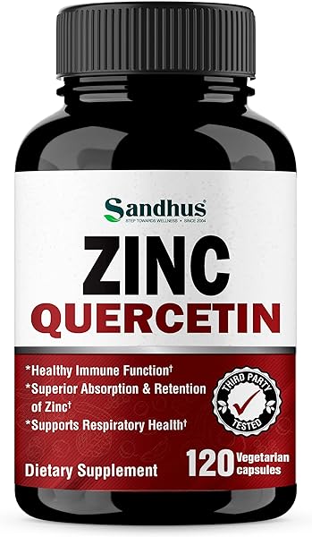 Sandhu's Zinc Quercetin 120 Vegetarian Capsul in Pakistan