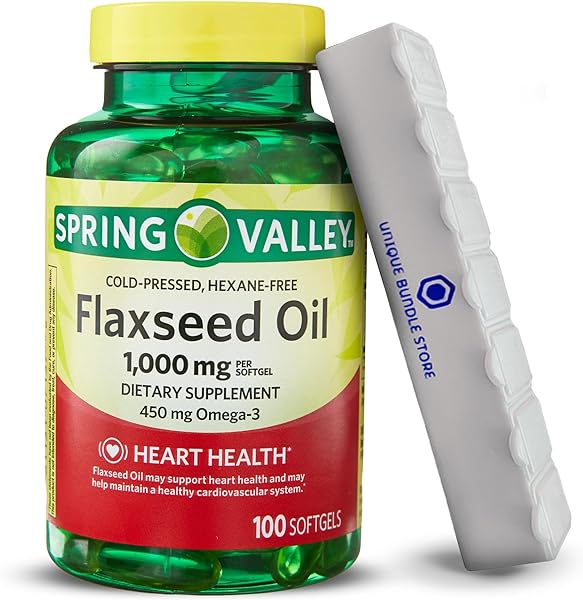 Spring Valley, Flaxseed Oil 1000mg Softgels, in Pakistan