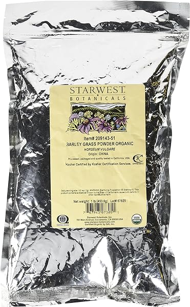 Starwest Botanicals Organic Barley Grass Powd in Pakistan