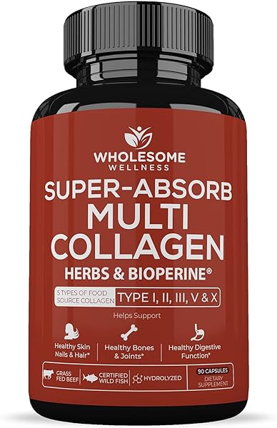 Super-Absorb Multi Collagen Pills (Type I II in Pakistan