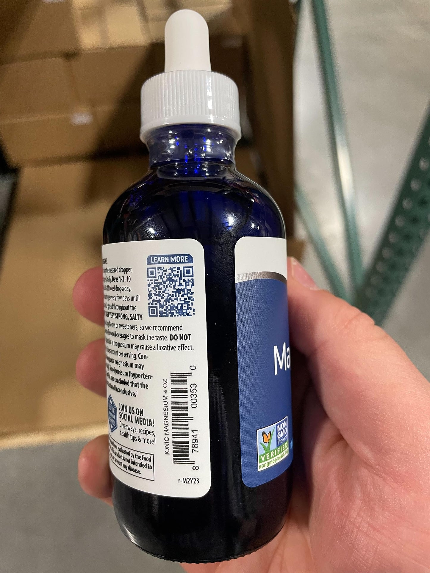 Trace Minerals | Liquid Ionic Magnesium 400 mg | Helps Maintain Essential Body Functions | 4 fl oz (32 Servings)