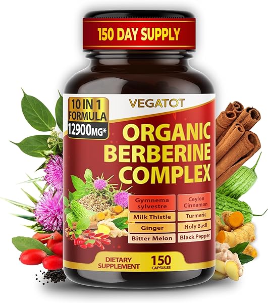 VEGATOT GlucoSavior Berberine Supplement 12,9 in Pakistan