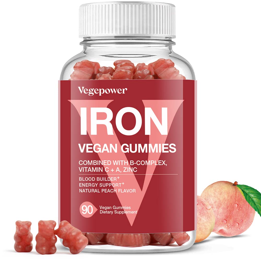 Vegan Iron Gummies Supplement - with Vitamin C, A, B-Complex, Supplement in Pakistan