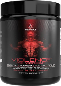 Violence Pre Workout Powder for Men - Precision Dosed Preworkout for Men & Women - Pump Pre Workout Men Keto Energy Drink Powder - 180mg Natural Caffeine, L Citrulline Malate, Beta Alanine Powder in Pakistan