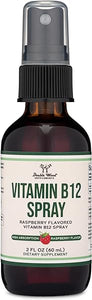 Vitamin B12 Sublingual Spray (2 Spray Dose of Vitamin 12 1000mcg, 3 Spray Serving Size of 1,500mcg) Raspberry Flavored B 12 Liquid for Energy and Metabolism (375 Sprays per Bottle) by Double Wood in Pakistan