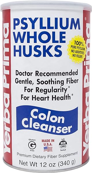 Yerba Prima Psyllium Husk, 12 Ounce - Fiber S in Pakistan