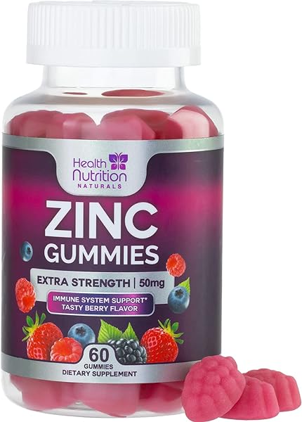 Zinc Vitamin Gummies 50mg, Max Strength Immun in Pakistan