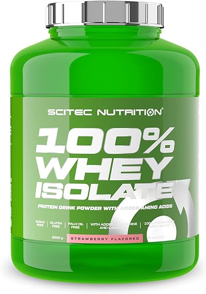 100% Whey Isolate Strawberry