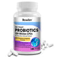 120 Billion Probiotics Contain Prebiotics and Digestive Enzymes To Improve Intestinal Digestion and Support Immune Health