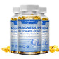 120 PCS Magnesium & Zinc Capsules for Supports Muscle, Joint, and Heart Health Maximum Absorption Magnesium Glycinate Supplement