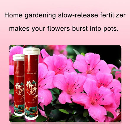 1Bottle Gardening Universal Slow-Release Tablet Organic Fertilizer Plant Nitrogen Phosphorus Potassium Slow Release Agent