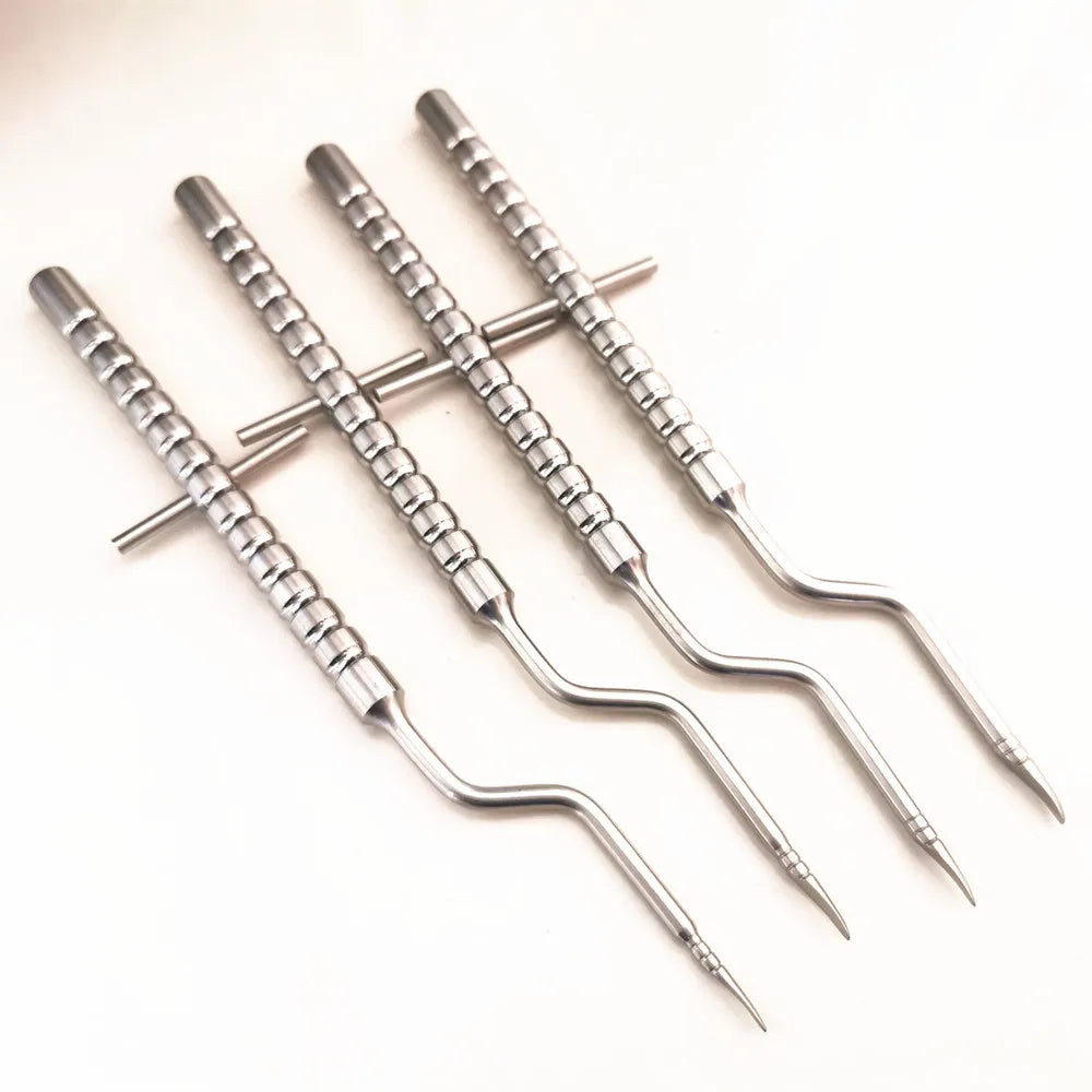 1Set Dental implant bone Compression Osteotome Instruments Dental tooth extraction tool maxillary Sinus Lift Bended Tips