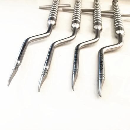 1Set Dental implant bone Compression Osteotome Instruments Dental tooth extraction tool maxillary Sinus Lift Bended Tips