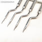 1Set Dental implant bone Compression Osteotome Instruments Dental tooth extraction tool maxillary Sinus Lift Bended Tips