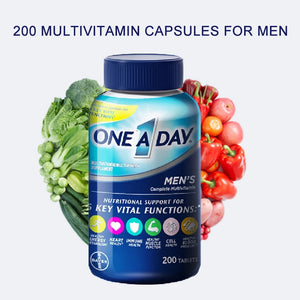 1 bottle 200 Pills Men's Multivitamin Health Supplement Vitamin C Lycopene Zinc Boyfriend Strength Health Food in Pakistan