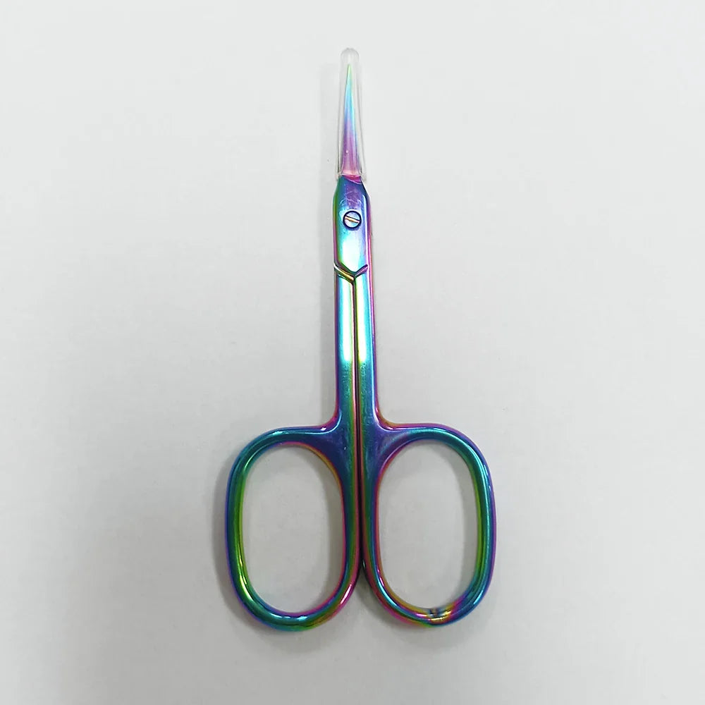 1pc Cuticle Scissors Extra Fine for Manicure and Pedicure Curved Blade Nail Scissors Cuticles Professional Small Scissors