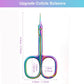 1pc Cuticle Scissors Extra Fine for Manicure and Pedicure Curved Blade Nail Scissors Cuticles Professional Small Scissors