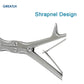 1pcs Stainless Steel Double Joint Rongeur Straight Bone Rongeur Orthopedic Surgical Instrument  24cm/20cm pet