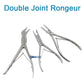1pcs Stainless Steel Double Joint Rongeur Straight Bone Rongeur Orthopedic Surgical Instrument  24cm/20cm pet