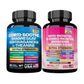 2 Bottles 90 Capsules 16 In 1 Myo Inositol Supplement + 60 Cpasules 13 In 1 Ashwagandha Capsules Relax Muscle Brain Support