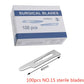 20-100pcs Carbon Steel Surgical Blades for DIY Cutting Phone Repair Carving Animal Eyebrow Grooming Maintenance Scalpel Knife