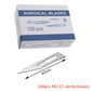 20-100pcs Carbon Steel Surgical Blades for DIY Cutting Phone Repair Carving Animal Eyebrow Grooming Maintenance Scalpel Knife